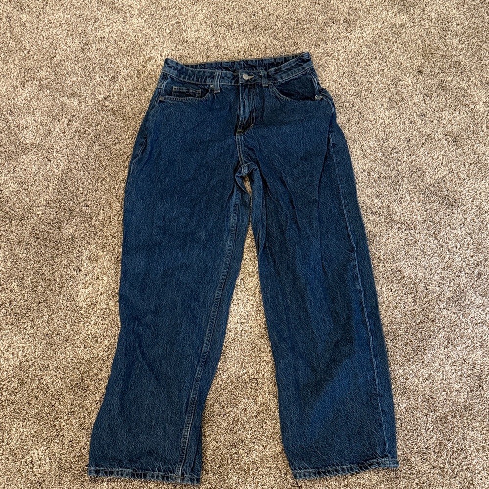 H&M Baggy Dark Wash Jeans